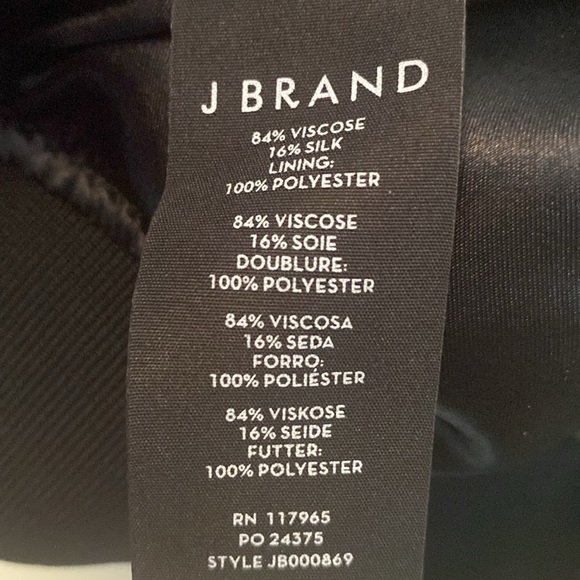 J Brand Liquid Velvet Bomber - Picture 4 of 5